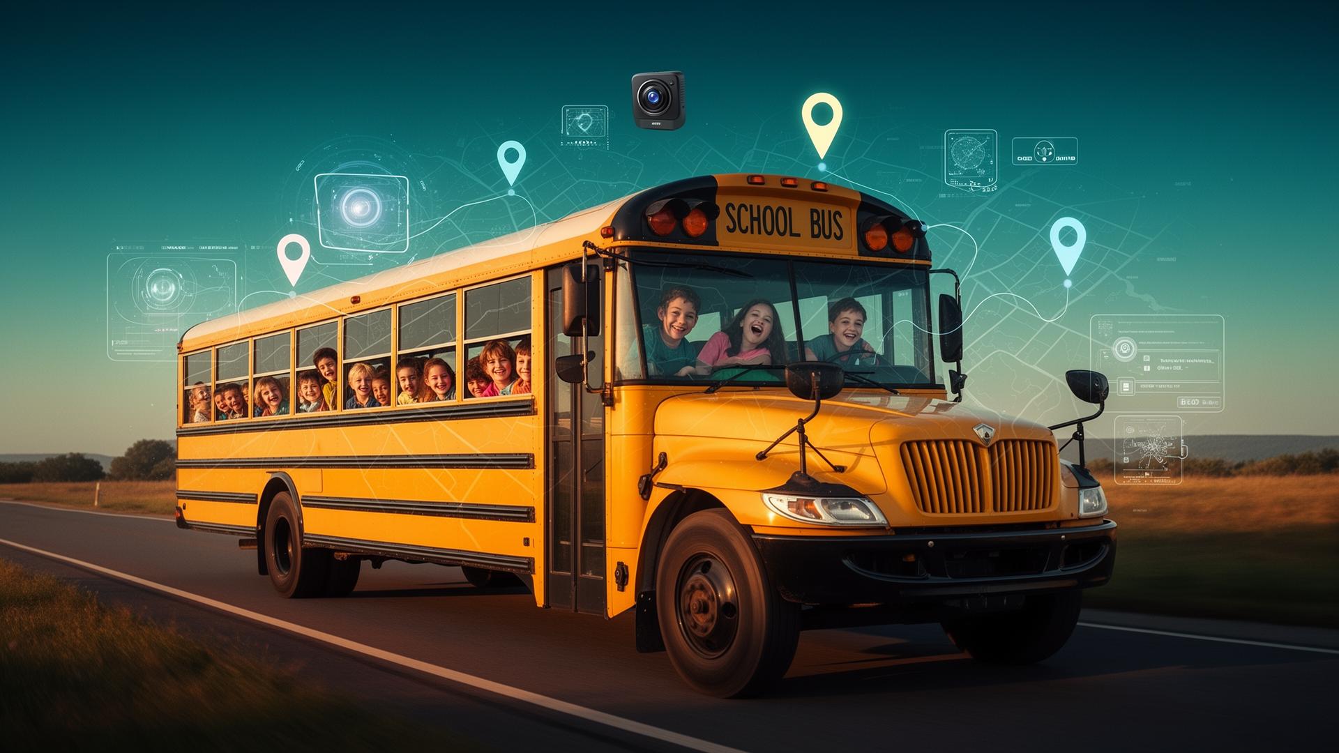 Kids Secured with Video Telematics & GPS